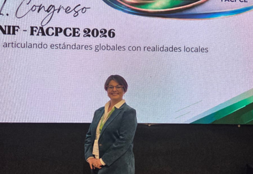 Académica de la Escuela de Comercio participó en congreso internacional de GLENIF