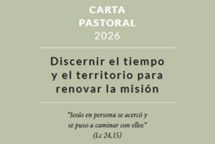 Monseñor Jorge Vega presenta nueva Carta Pastoral invitando a discernir el tiempo y el territorio para renovar la misión