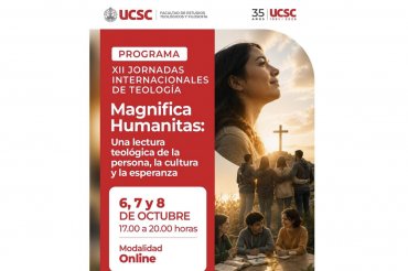 Profesor Guillermo Calderón forma parte de las 12° Jornadas Internacionales de Teología de la UCSC
